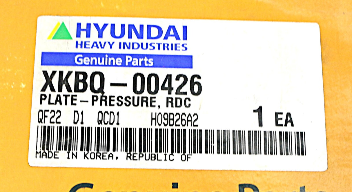 HYUNDAI - XKBQ-00426 - PRESSURE PLATE