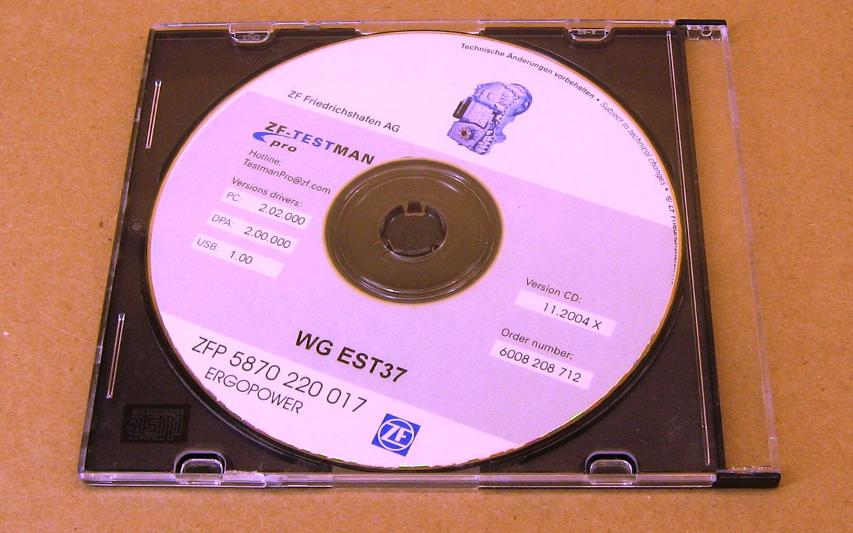 TEREX - 15501300 - SOFTWARE FOR TEST MAN PRO