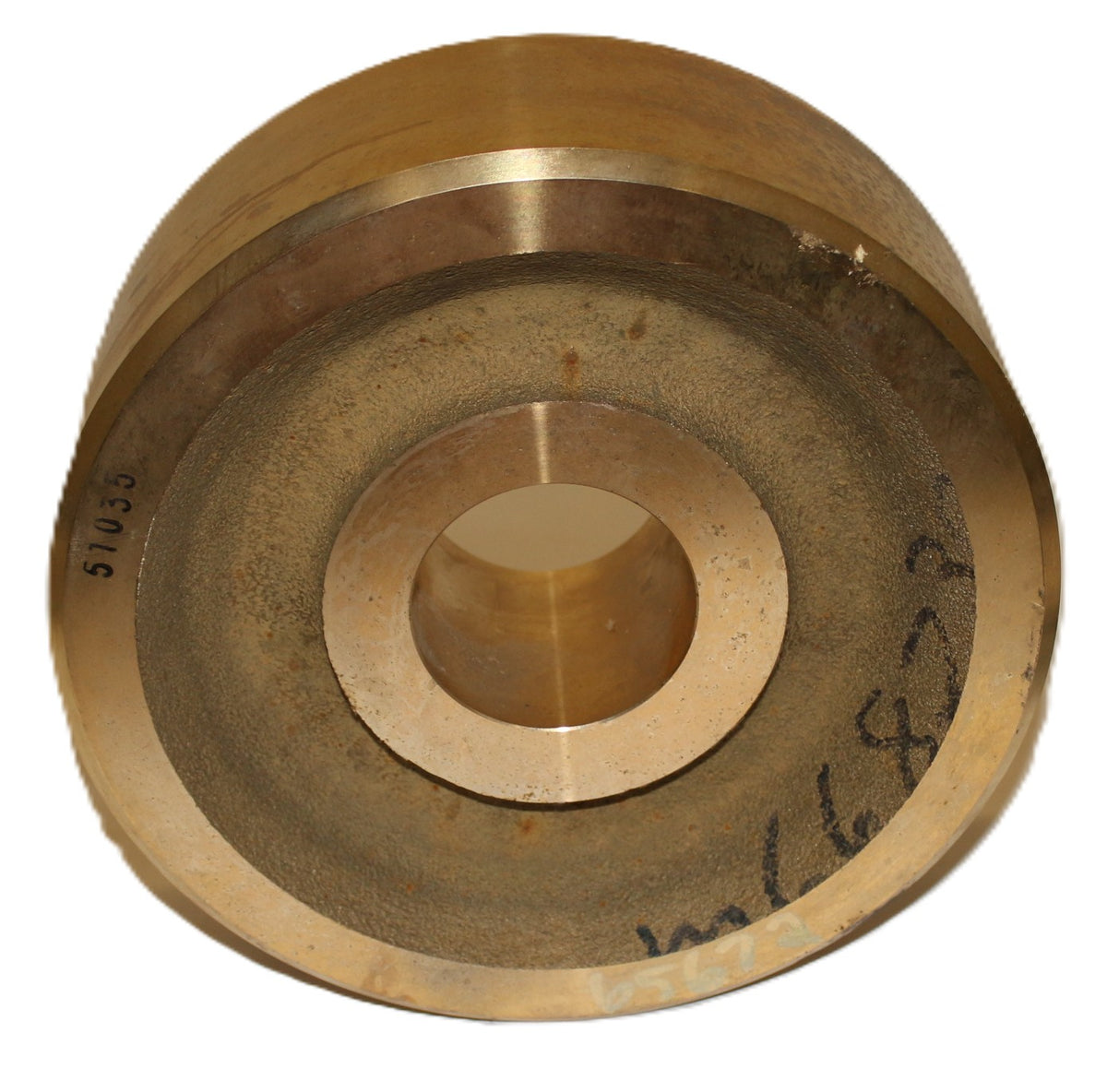 ARROWHEAD WINCH - 51035 - BRASS WHEEL ROLLER