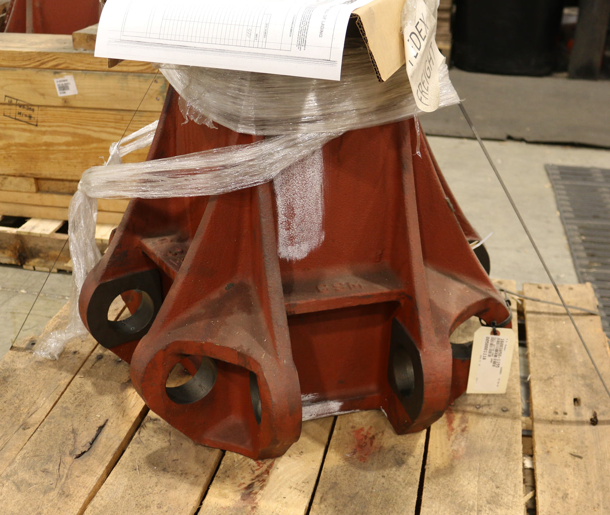TEREX FUCHS - 0050001118 - BOTTOM PART GRAB