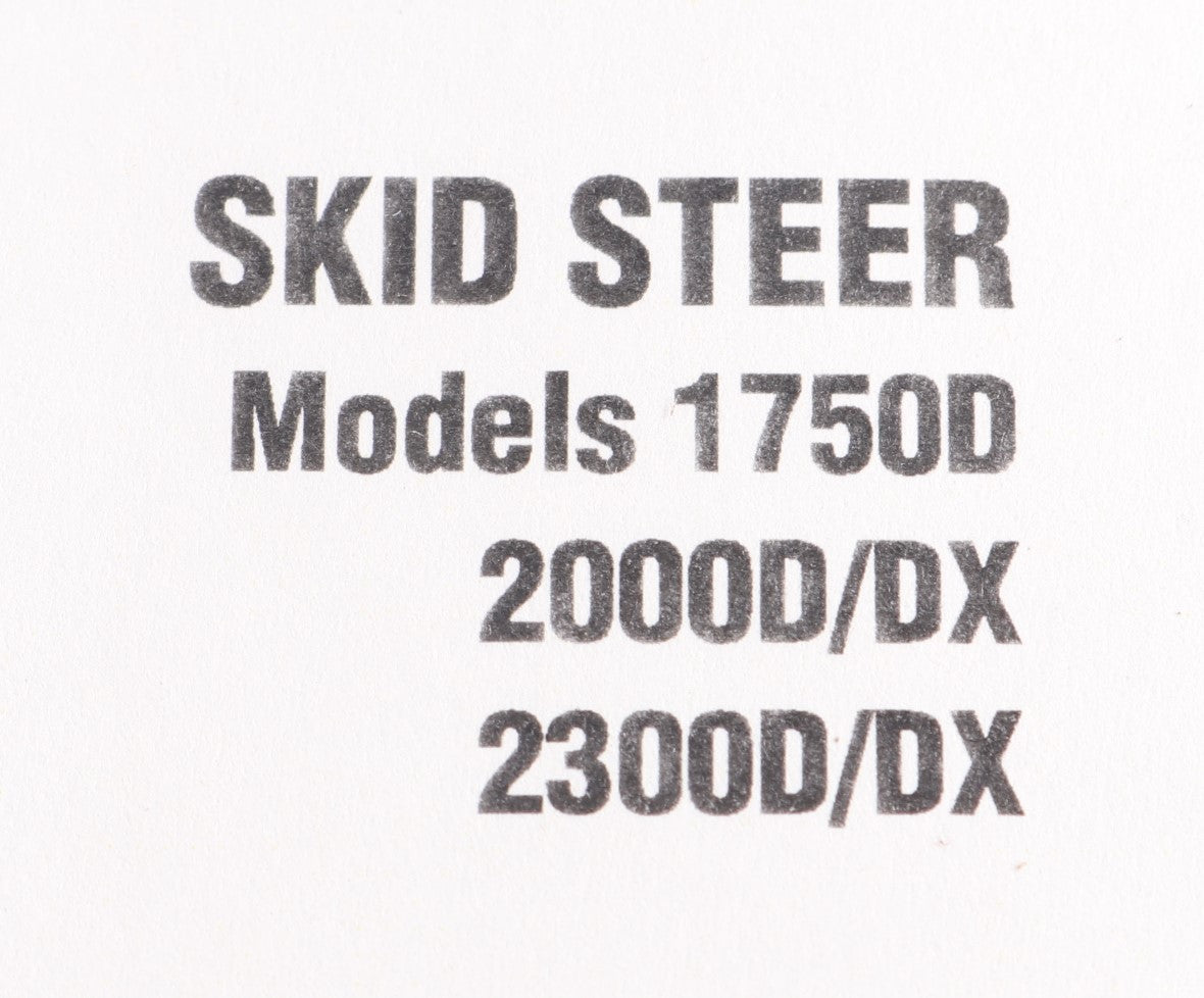 SCAT TRAK - 8990303 - PARTS MANUAL