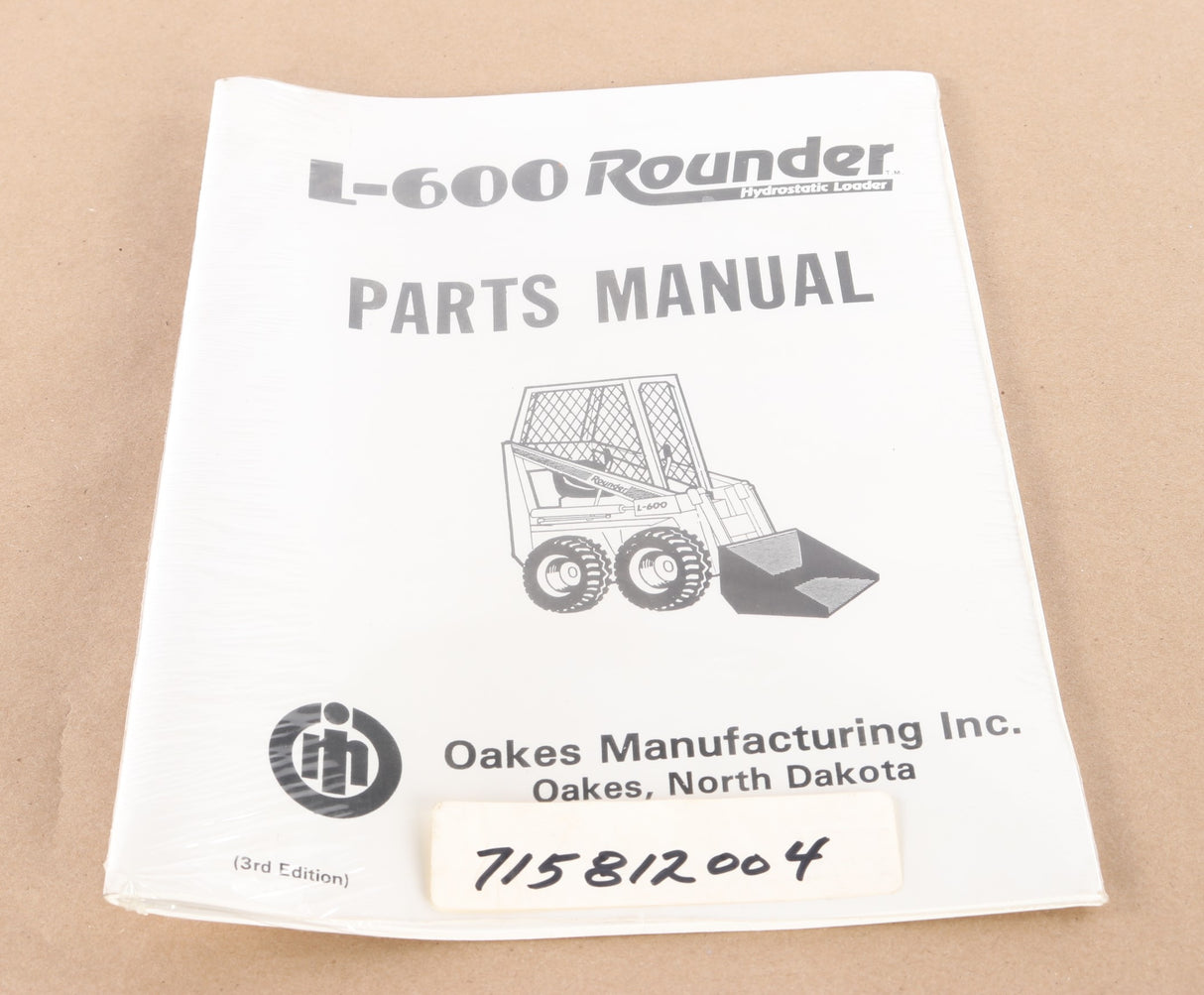 PRIME MOVER FORKLIFT - 715812004 - PARTS BOOK L600