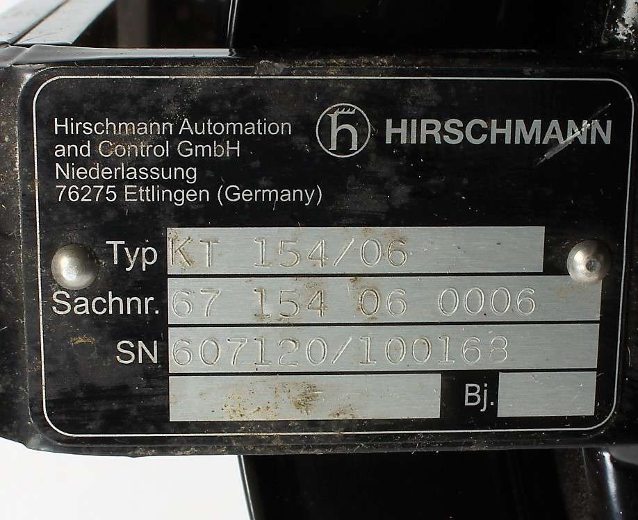 HIRSCHMANN  - KT 154/06 - CABLE REEL