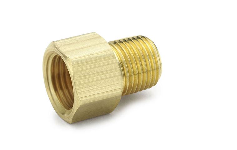 VOLVO PENTA - 3852462 - CONNECTOR FITTING-5/16 INV FLARE X 1/4 MNPT BRASS