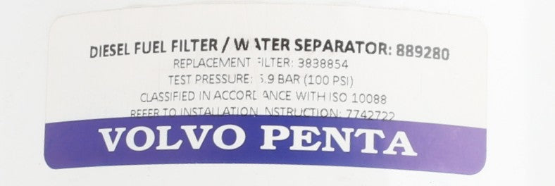 VOLVO PENTA - 889280 - FUEL FILTER