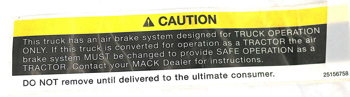 VOLVO - 25156758 - LABEL