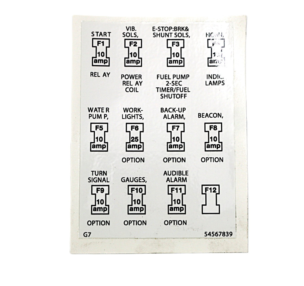 VOLVO - 54567839 - DECAL