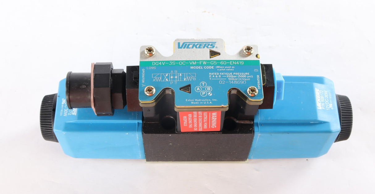 VOLVO - 58805235 - SOLENOID VALVE - HYDRAULIC DIRECTIONAL CONTROL