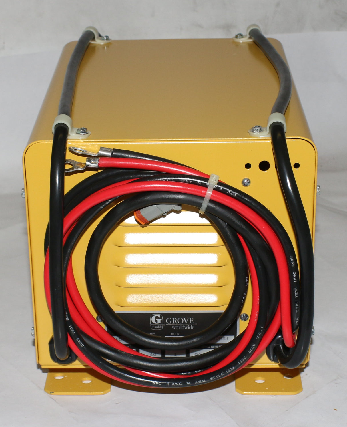 MANITOWOC GROVE - 7356000835 - CHARGER 24 VDC 50|60HZ 115|230V