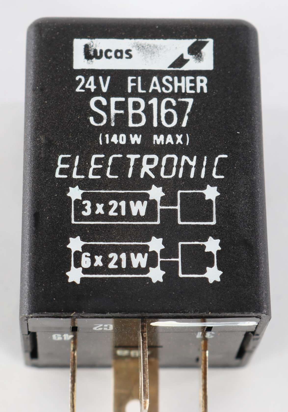 LUCAS ELECTRICAL (ZF) - SFB167 - 24V FLASHER FUSE UNIT