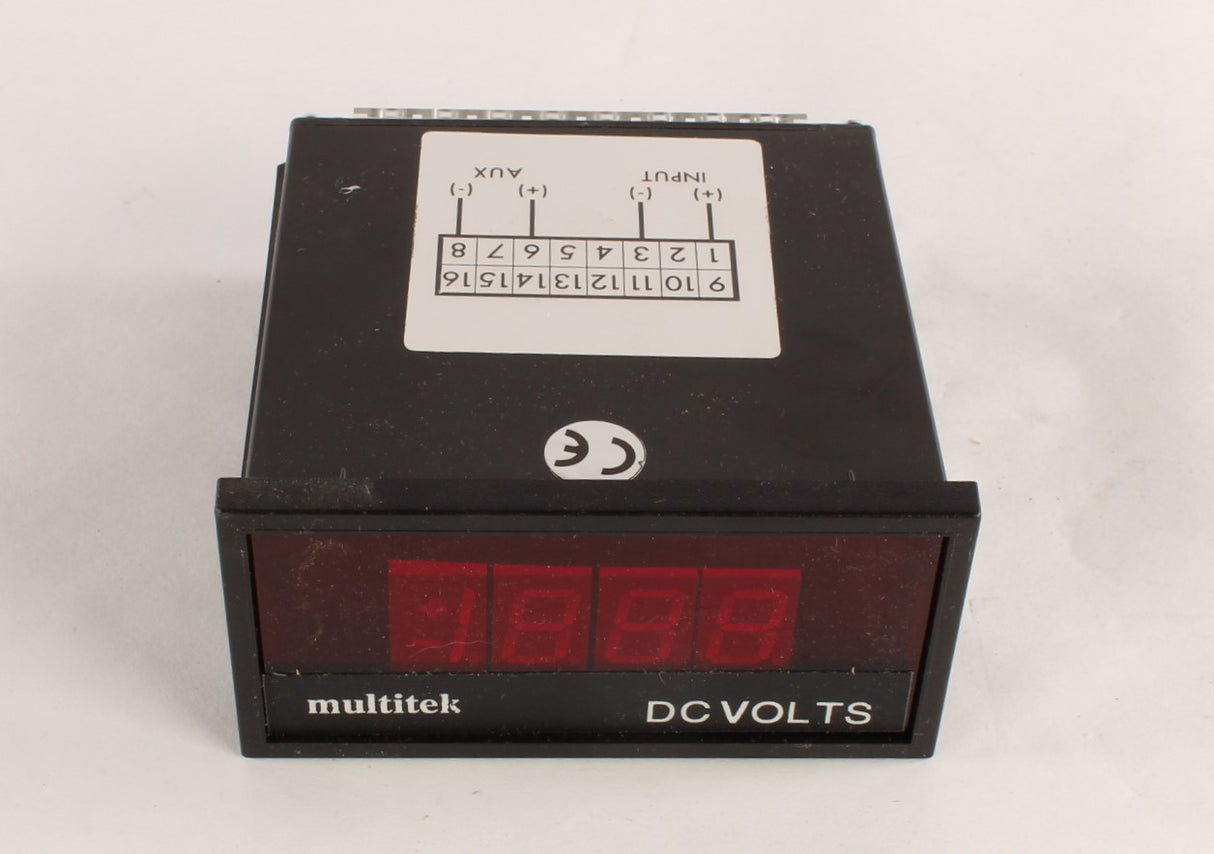 BUCYRUS - 297180 - DC VOLT METER +/-600V LED DIGITAL