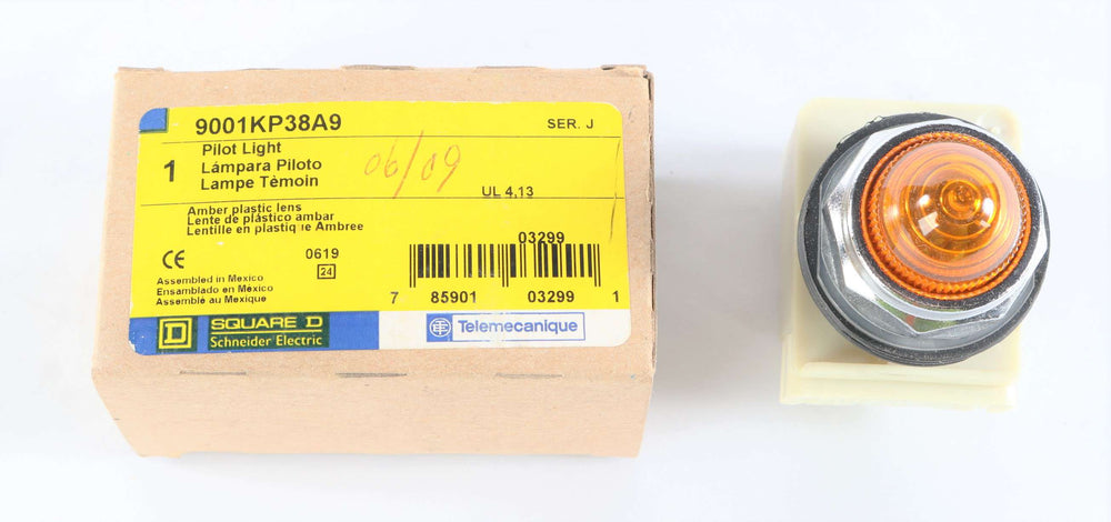 SCHNEIDER ELECTRIC - 9001KP38A9 - LIGHT  PILOT-FULL VOLTAGE 120V 30MM