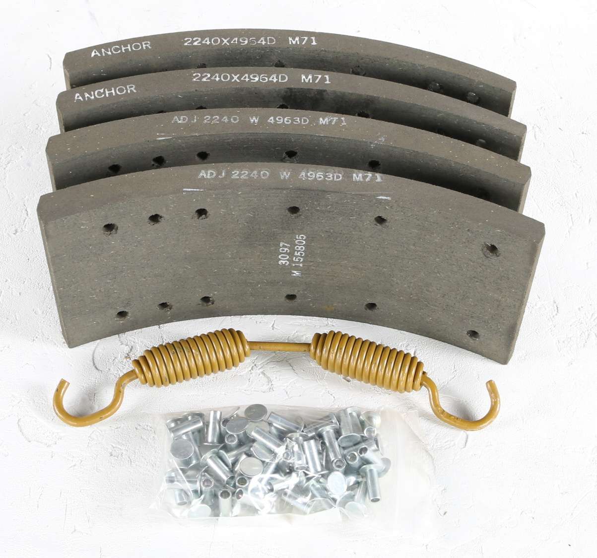 AGCO - AG027424 - BRAKE LINING KIT 4 PCS 20.25X4