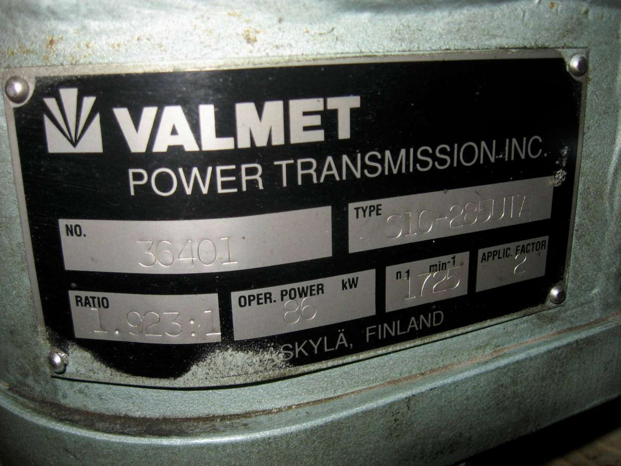 BLACK BRUIN - S1G-285UTA - REDUCTION GEAR OPER. POWER 86KW