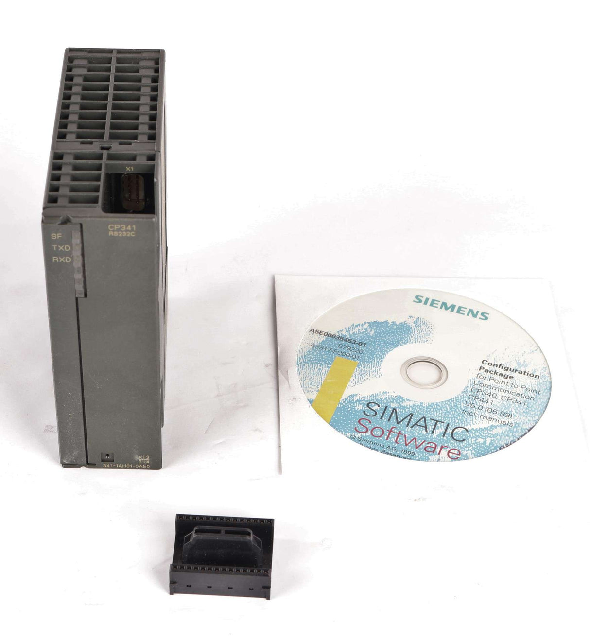 SIEMENS - 6ES7-341-1AH01-0AE0 - COMM. PROCESSOR LOGIC CONTROLLER RS232S MODULE