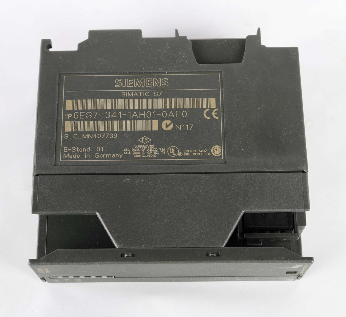 SIEMENS - 6ES7-341-1AH01-0AE0 - COMM. PROCESSOR LOGIC CONTROLLER RS232S MODULE