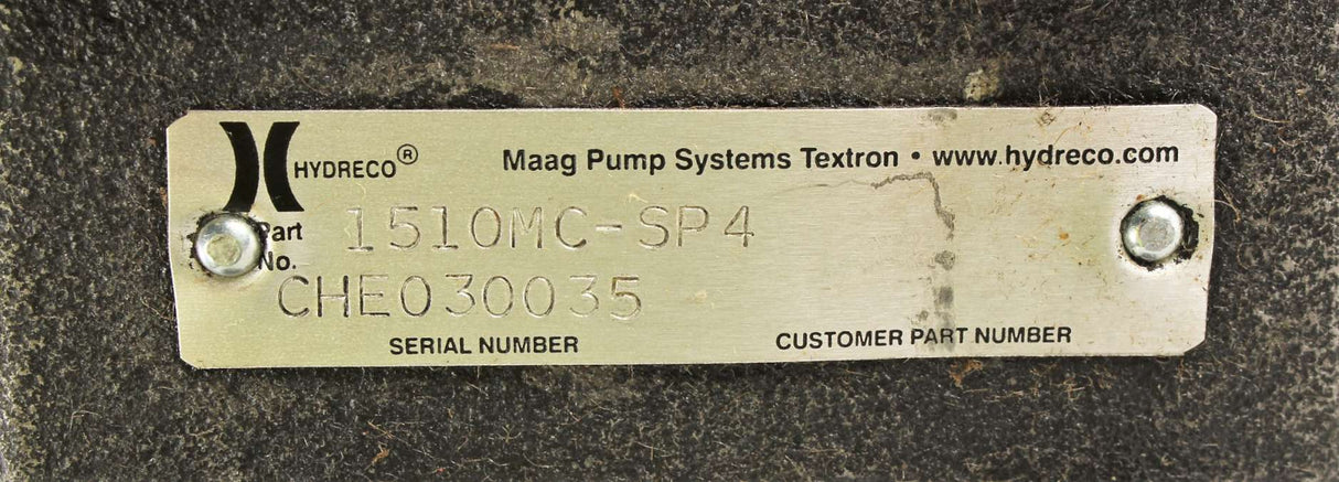 DAVID BROWN - 1510MC-SP4 - HYDRAULIC GEAR MOTOR 1.18 cu in|rev