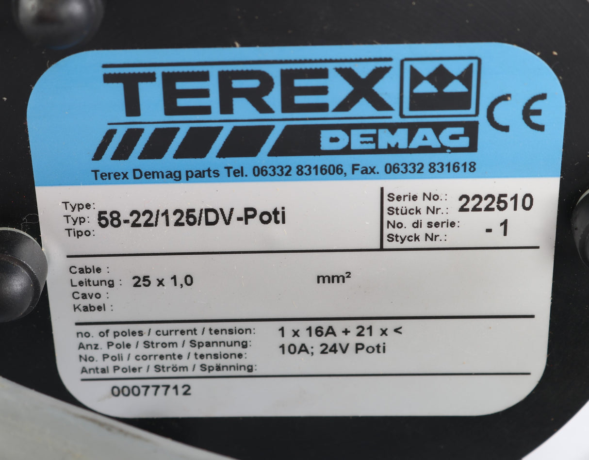 TEREX - 00077712 - SLIP RING BODY