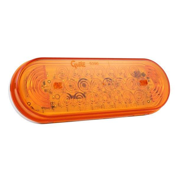 GROTE - 77363 - OVAL LED STROBE LIGHT - AMBER 12V
