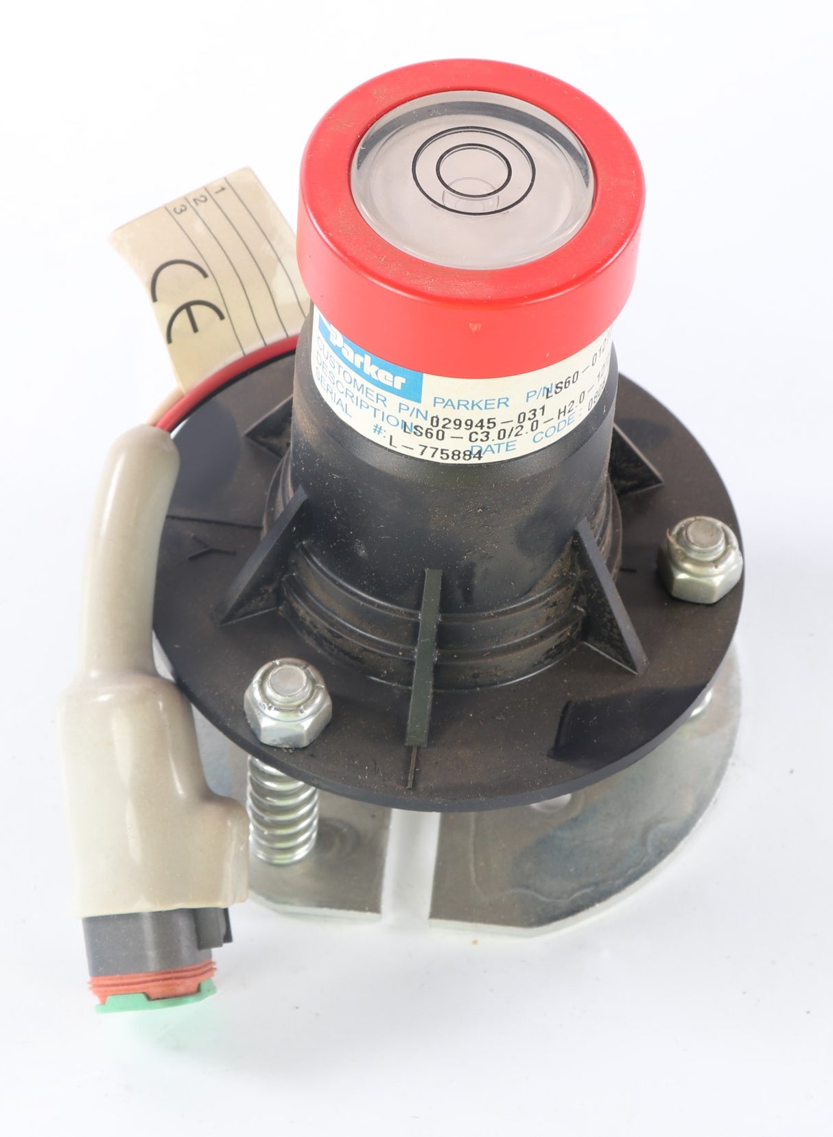 POWER COMPONENTS OF MIDWEST INC (PARKER) - LS60-01273 - SENSOR LEVEL/TILT ALARM LS60-C3.0/2.0-H2.0-12/24