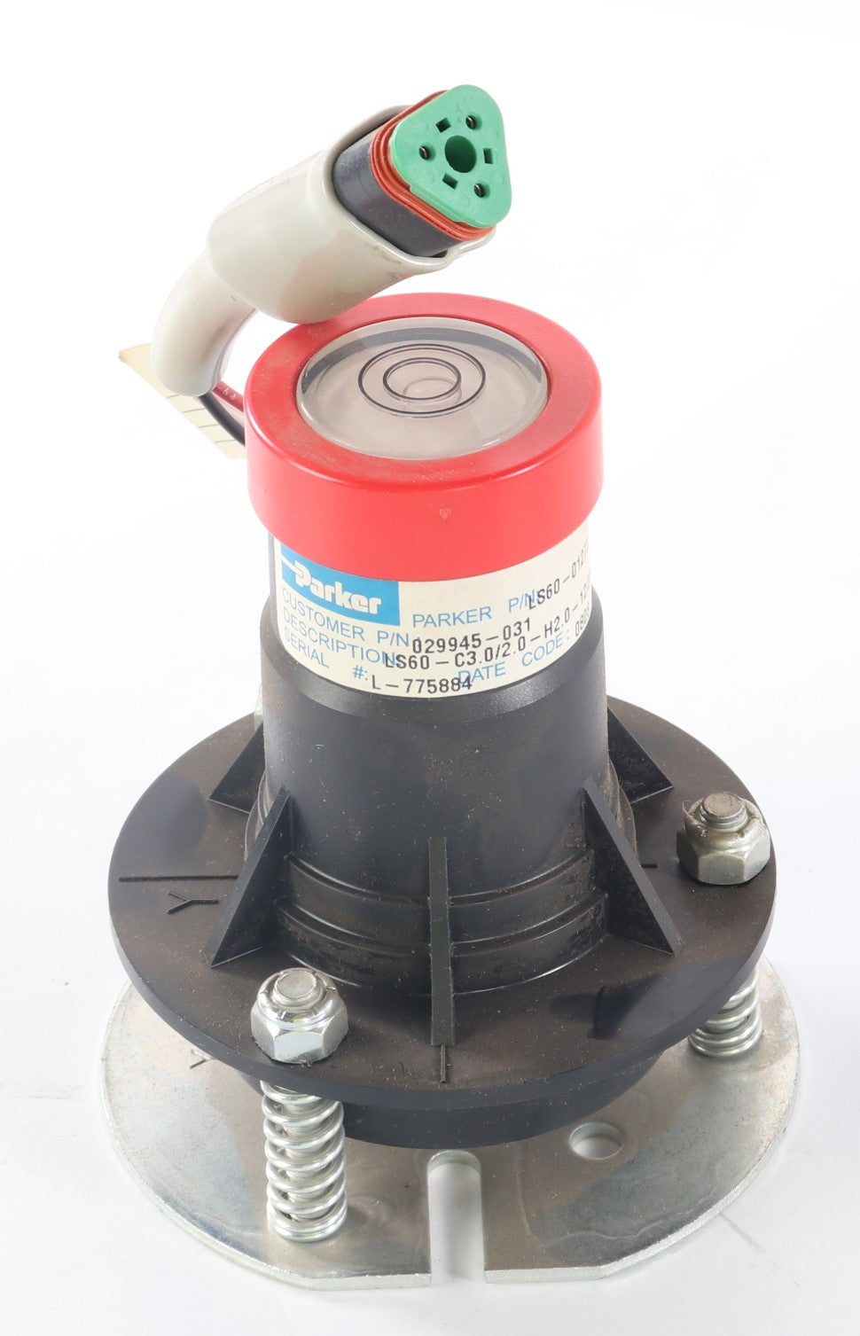 POWER COMPONENTS OF MIDWEST INC (PARKER) - LS60-01273 - SENSOR LEVEL/TILT ALARM LS60-C3.0/2.0-H2.0-12/24