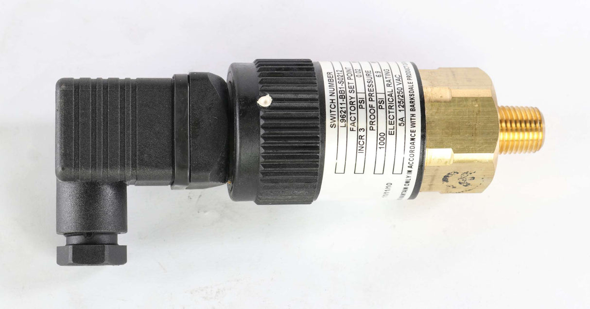 BARKSDALE - L96211-BB1-S0212 - SWITCH PRESS. 3PSIG