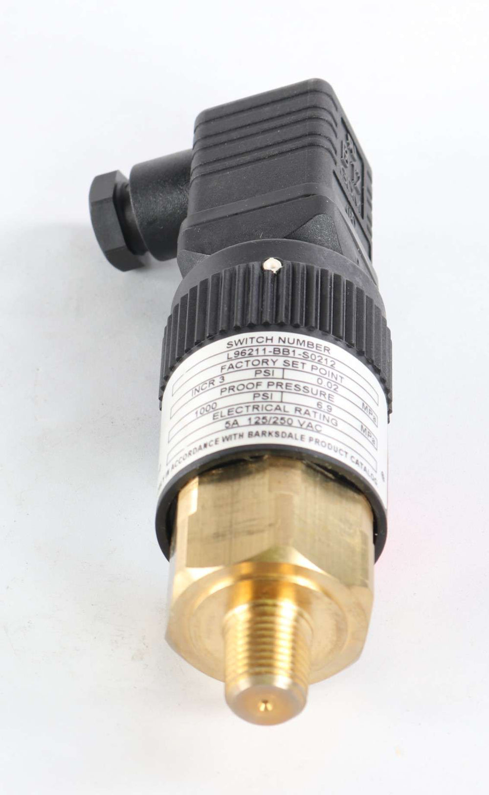 BARKSDALE - L96211-BB1-S0212 - SWITCH PRESS. 3PSIG