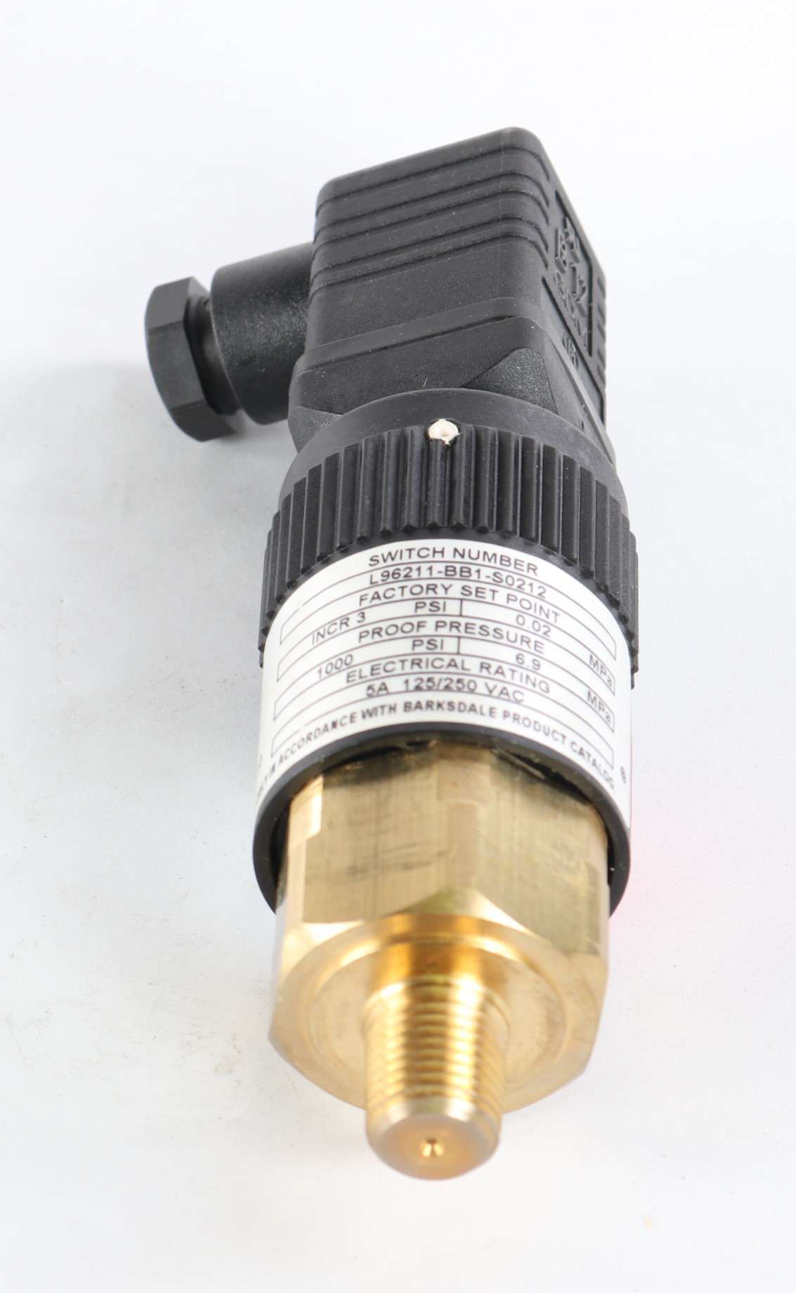 BARKSDALE - L96211-BB1-S0212 - SWITCH PRESS. 3PSIG