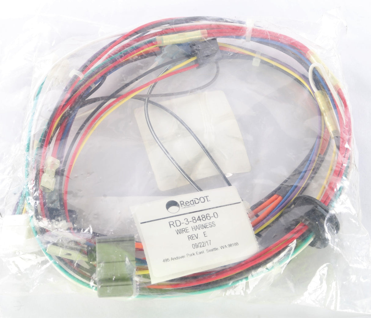 RED DOT - RD-3-8486-0 - WIRE HARNESS ASSEMBLY REV. E