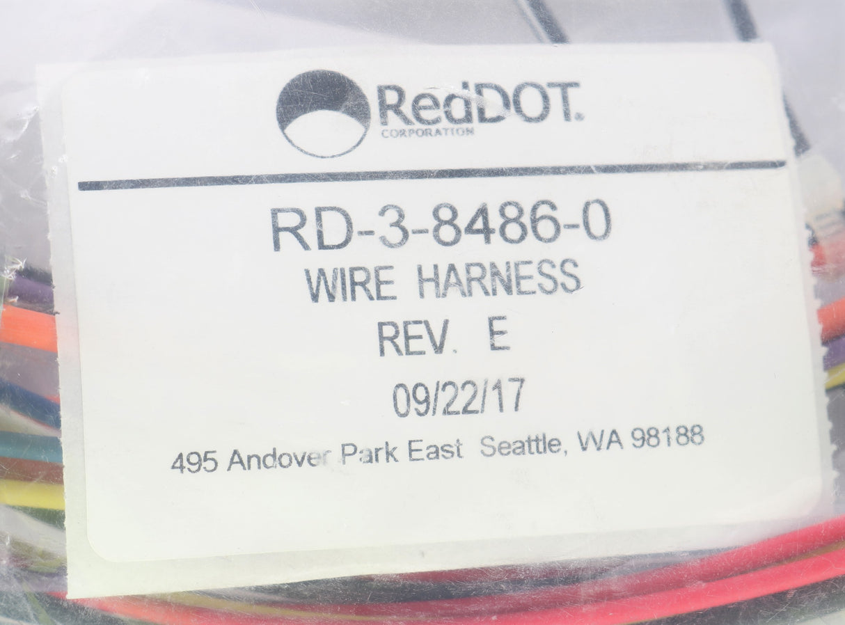 RED DOT - RD-3-8486-0 - WIRE HARNESS ASSEMBLY REV. E