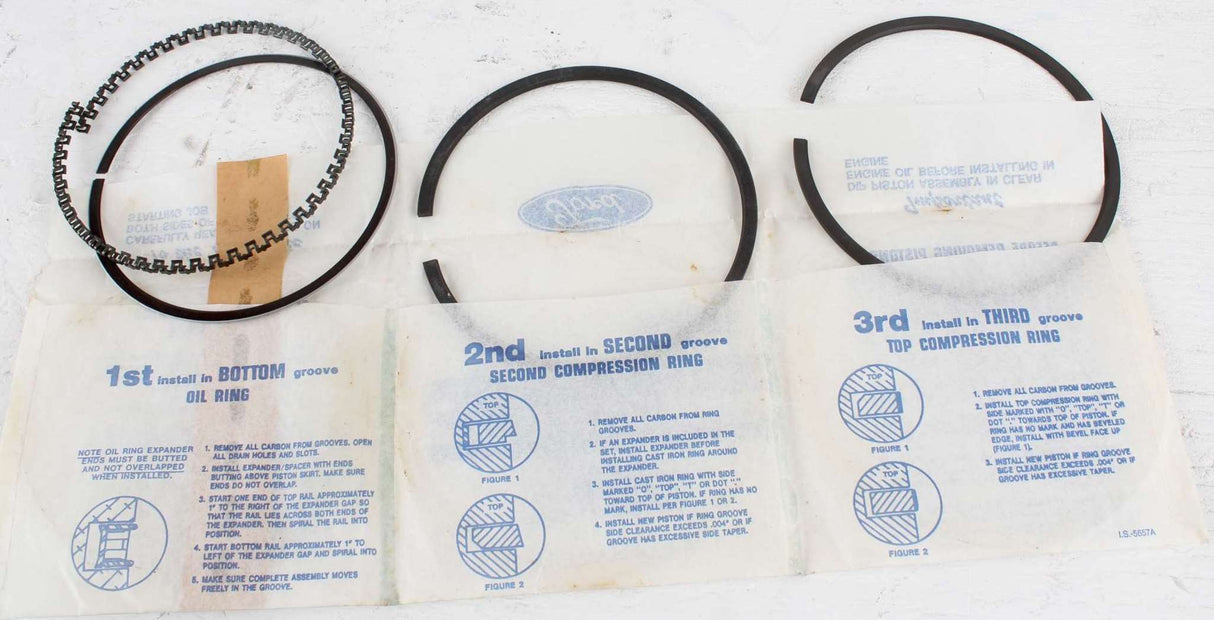 FORD - C8SZ6148A - RING SET-PISTON-STD
