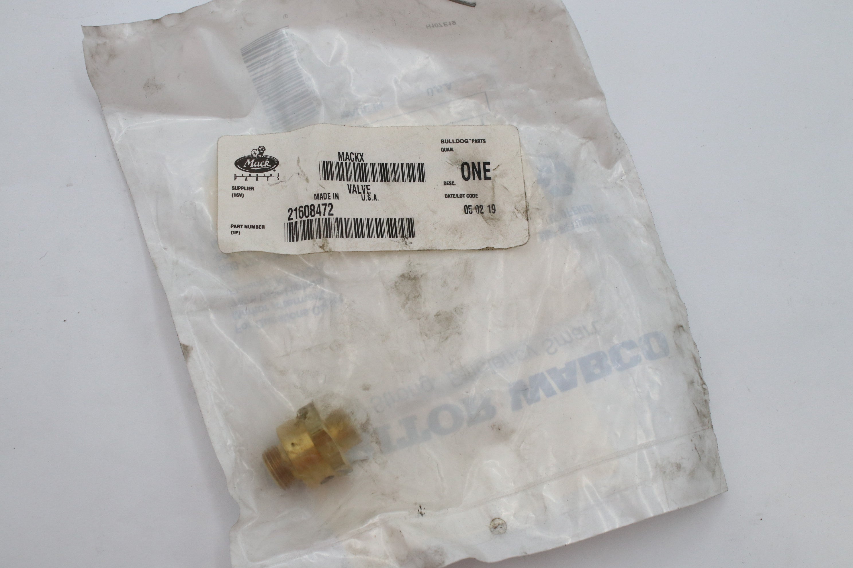 Mackさま専用 MACK - 21608472 - SAFETY VALVE – Iron Wing Parts