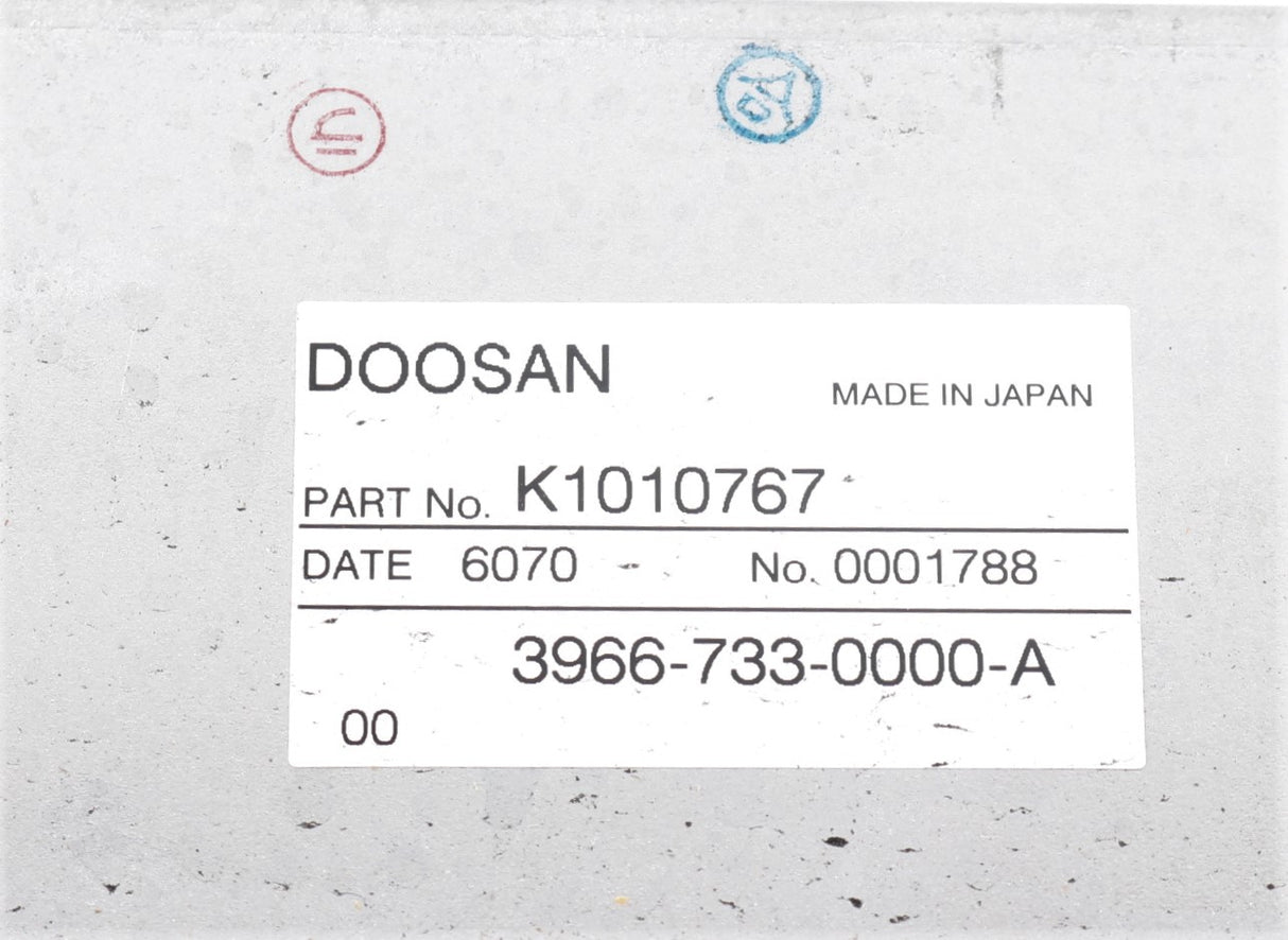 DOOSAN - K1010767 - CHARGE AIR COOLER