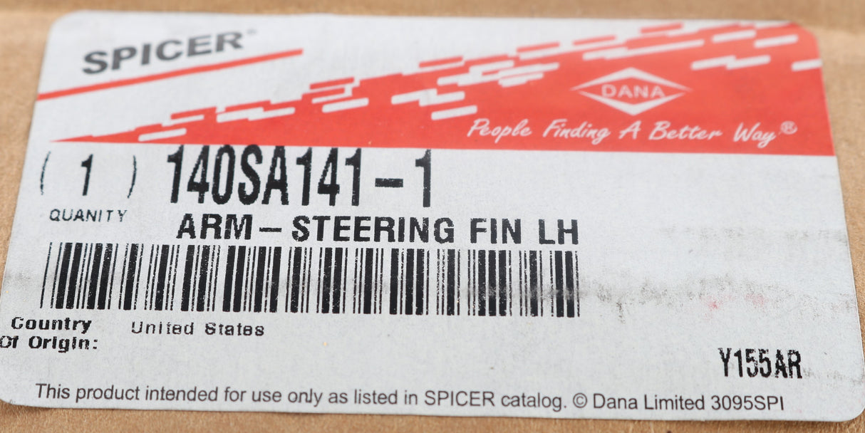DANA SPICER - 140SA141-1 - STEERING IDLER ARM LEFT HAND
