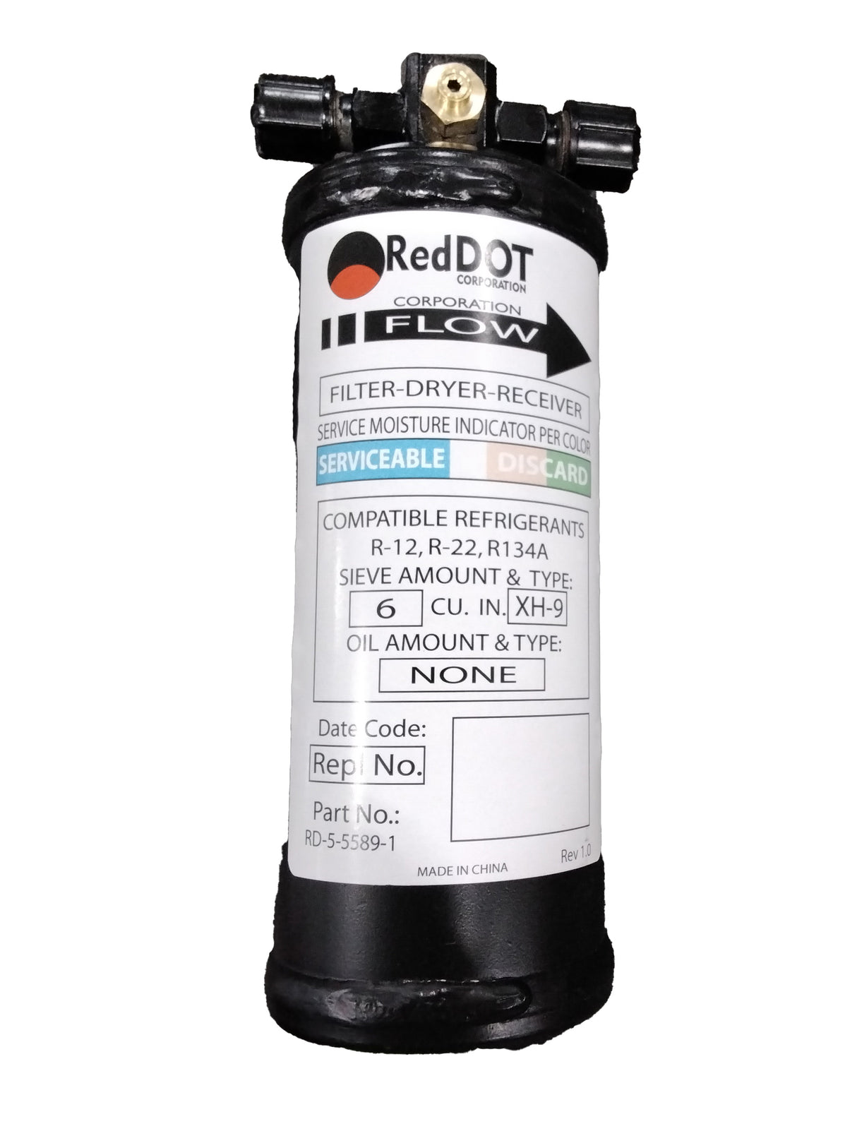 RED DOT - RD-5-5589-1 - RECEIVER DRIER