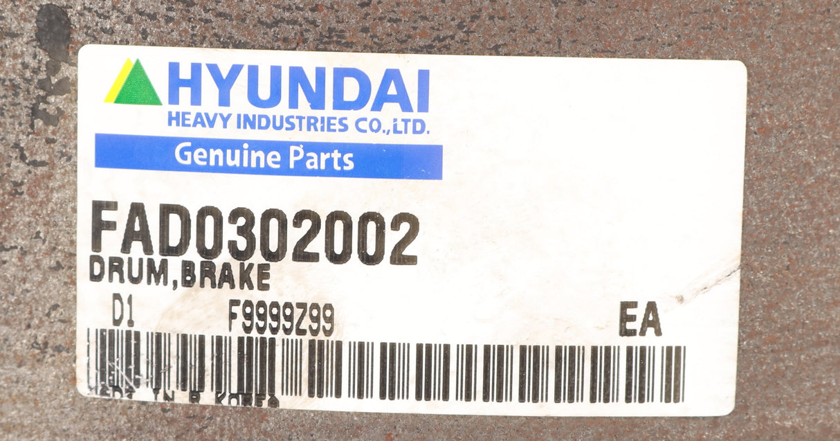 HYUNDAI - FAD0302002 - DRUMBRAKE