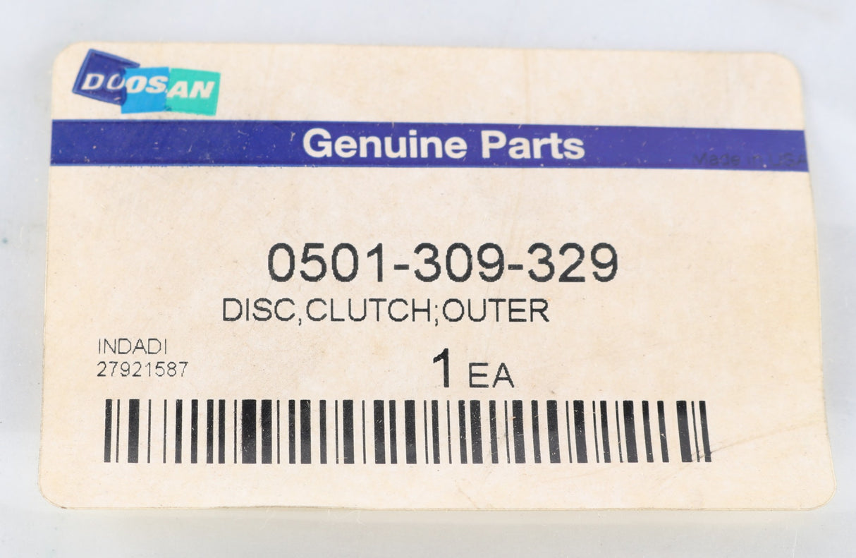 DOOSAN - 0501-309-329 - CLU DISC