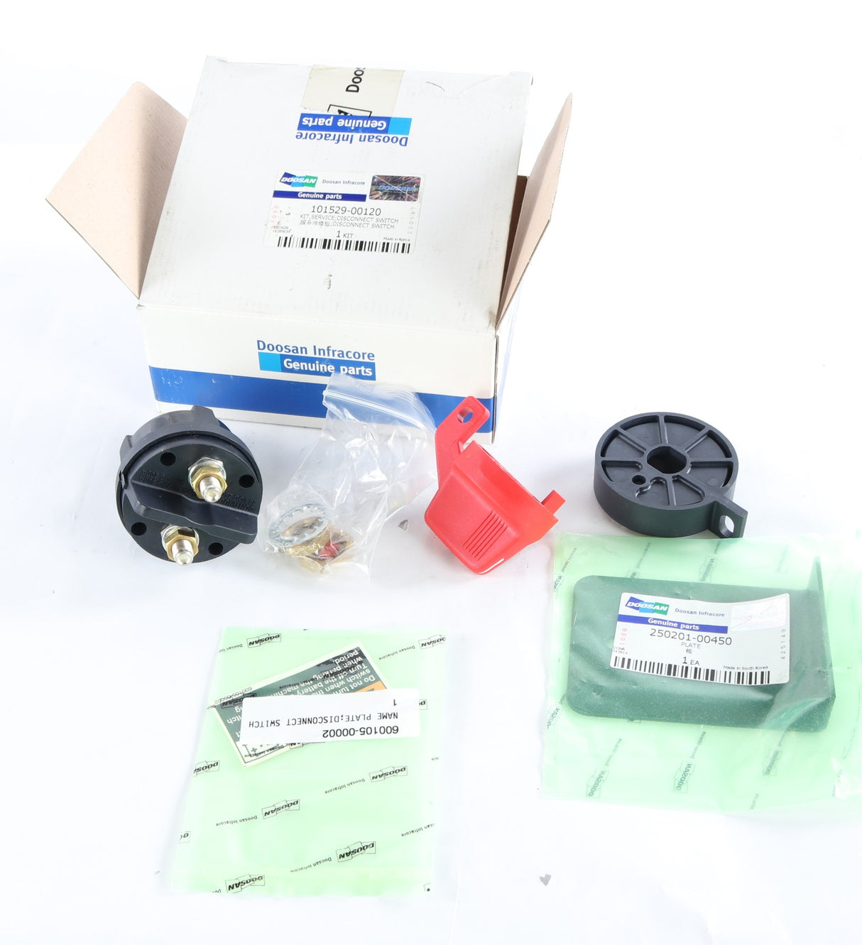 DOOSAN - 101529-00120 - KITSERVICE;DISCONNECT SWITCH
