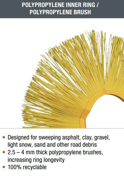 BOBCAT - 6988133 - RING BRUSH WAFER 24" EARTHFORCE CONVOLUTED