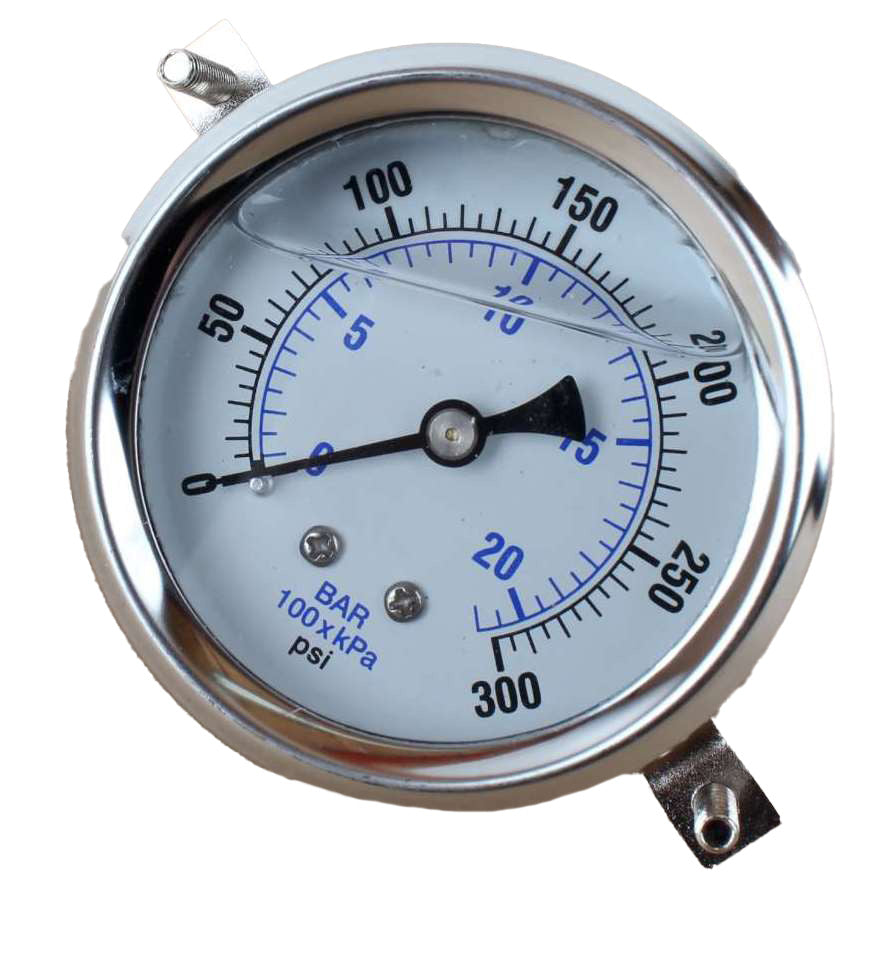 ATLAS COPCO - HC61375000 - GAUGE 0-300 PSI/BAR 2 1/2"CNTR