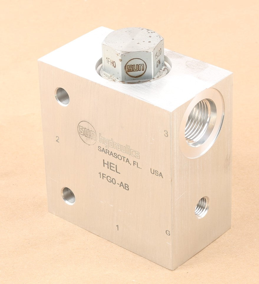 SUN HYDRAULICS - FREA-XAV-HEL-15GPM - HYDRAULIC FLOW CONTROL VALVE ASM 15GPM