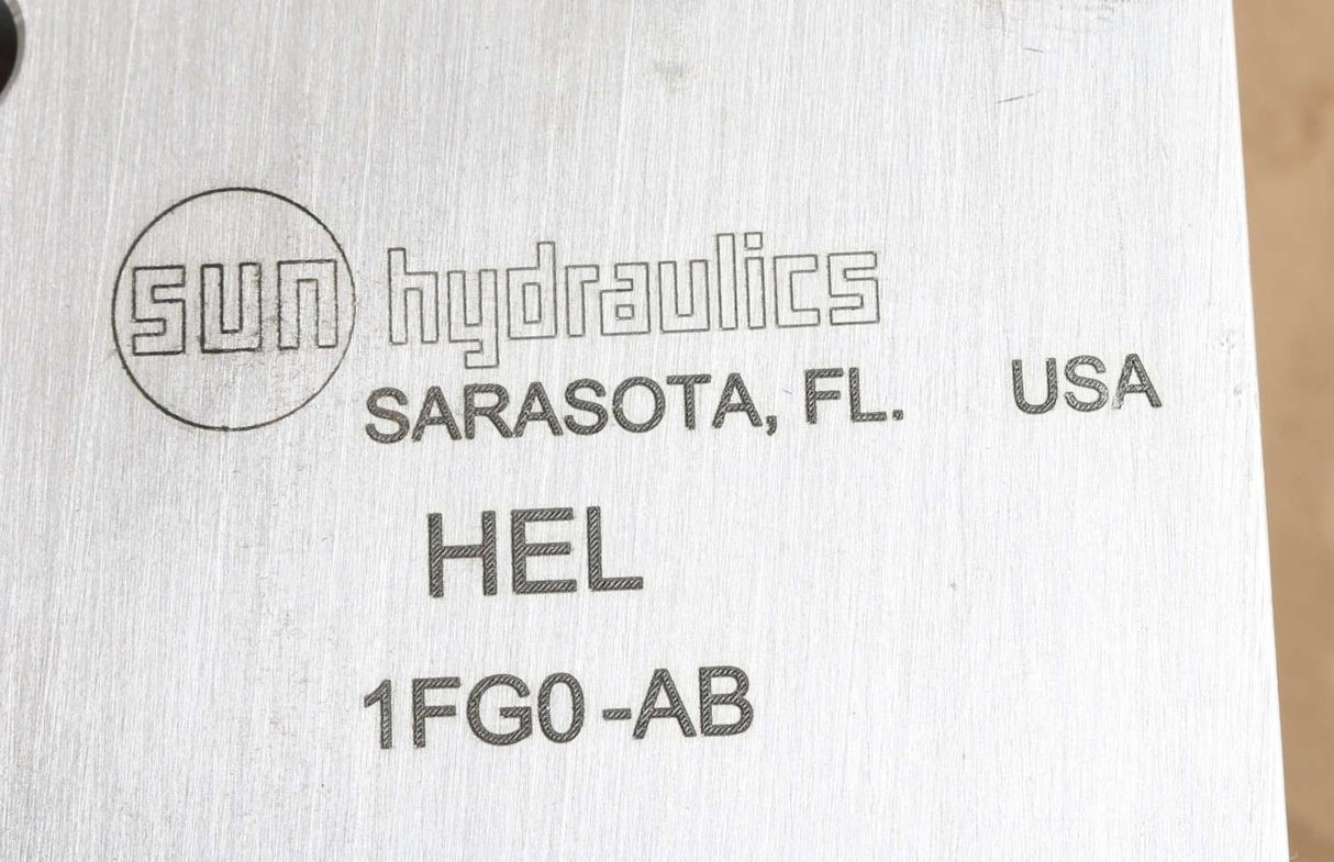 SUN HYDRAULICS - FREA-XAV-HEL-15GPM - HYDRAULIC FLOW CONTROL VALVE ASM 15GPM