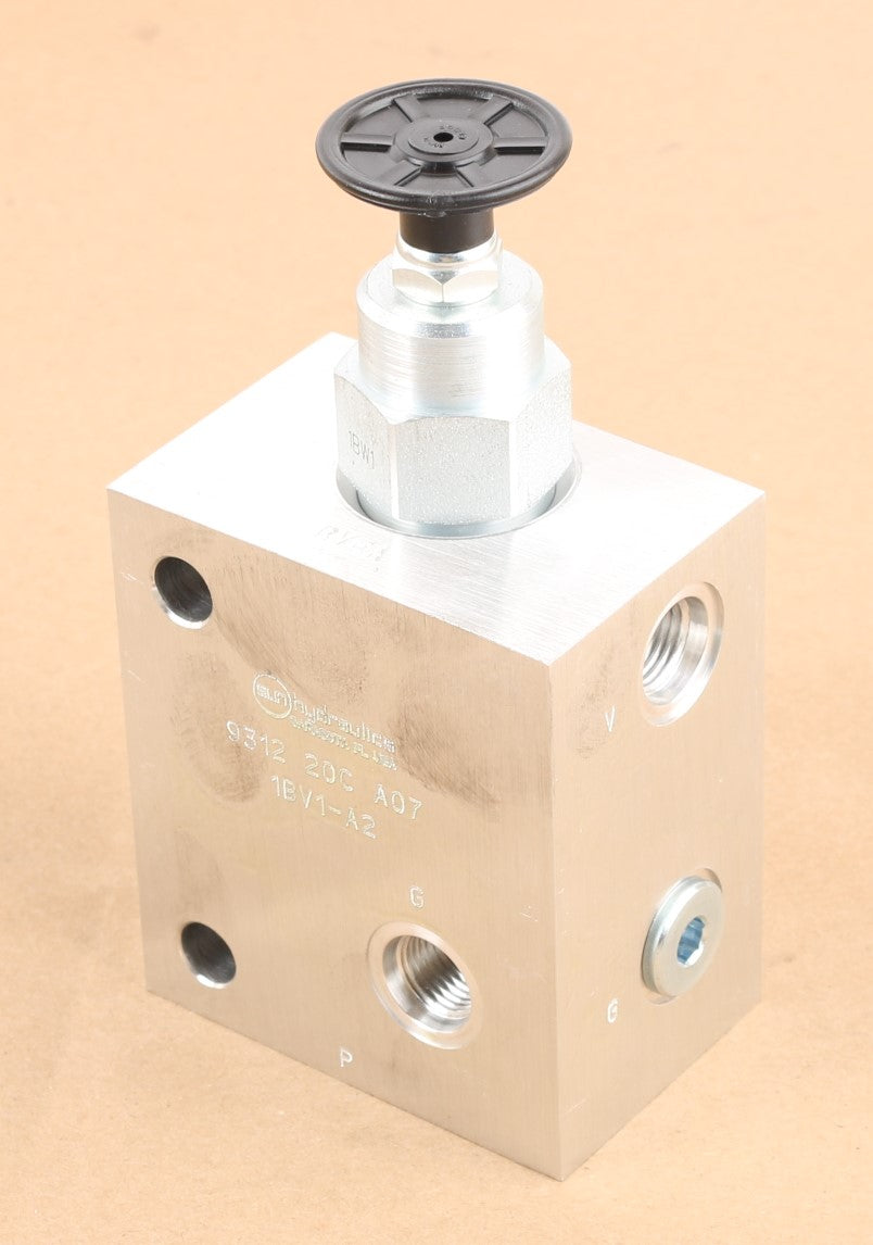 SUN HYDRAULICS   - 9312-20C-A07 - VALVE VENT RELIEF PER B/P