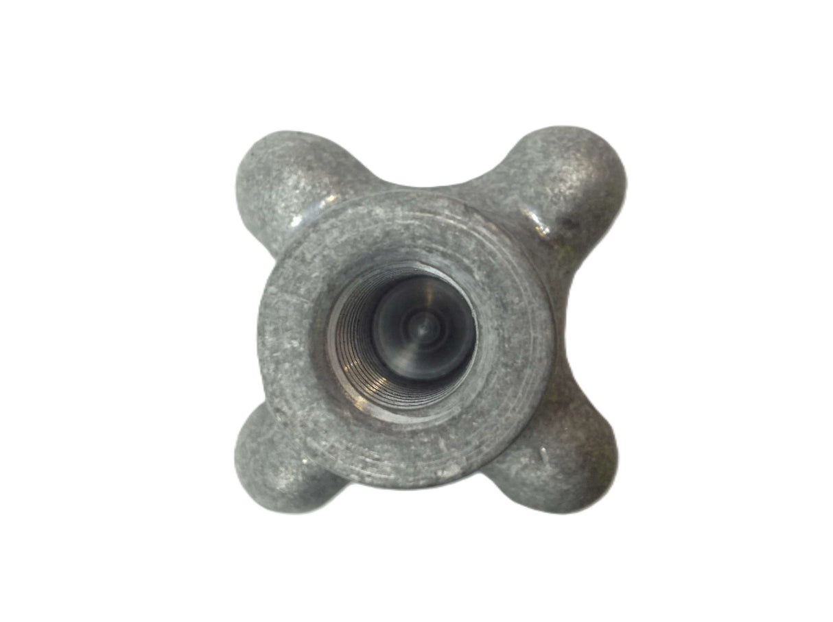 SCHWARZE - 63230 - KNOB 1/2-13 ALUMINUM 4 POST