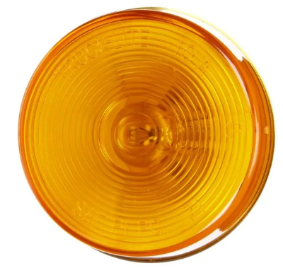 TRUCK-LITE - 10004Y - YELLOW ROUND MARKER CLERANCE LIGHT PL-10 12V KIT