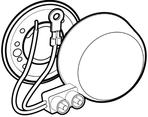 TRUCK-LITE - 10004Y - YELLOW ROUND MARKER CLERANCE LIGHT PL-10 12V KIT