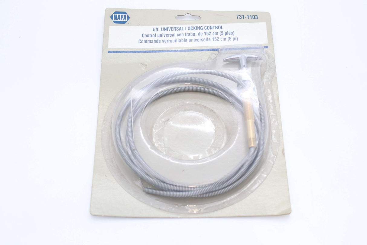 NAPA - 731-1103 - THROTTLE CONTROL CABLE 5' PUSH-PULL TURN