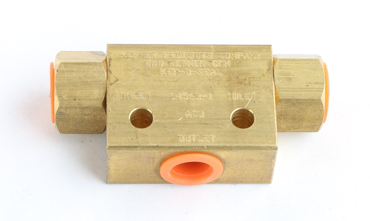 KEPNER HYDRAULIC COMPONENTS - 2456B-1 - VALVE DOUBLE CHECK
