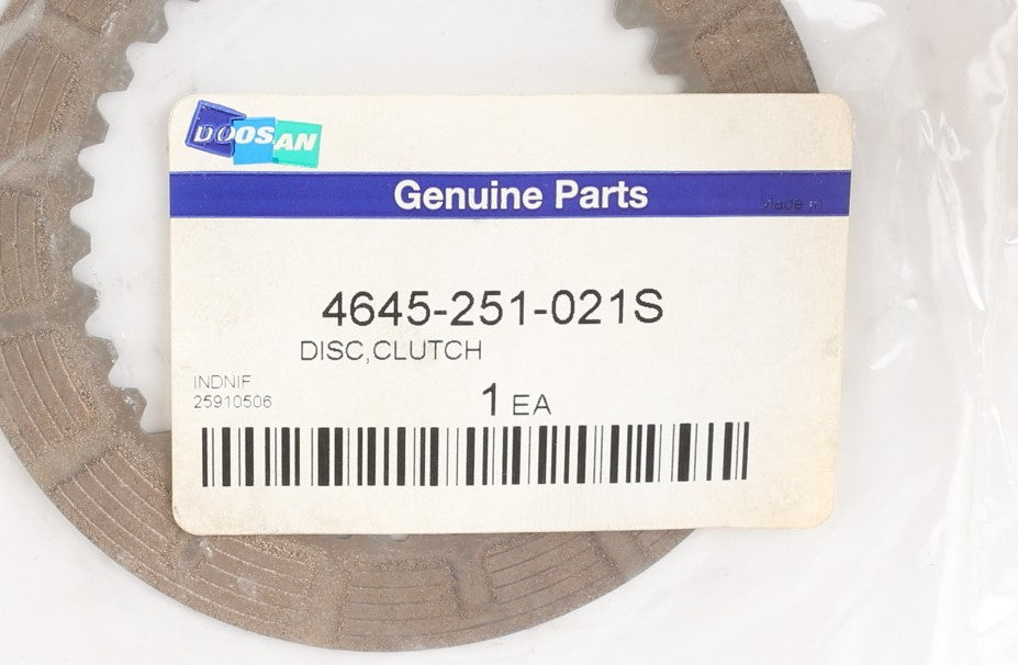 DOOSAN - 4645-251-021S - CLUTCH DISC