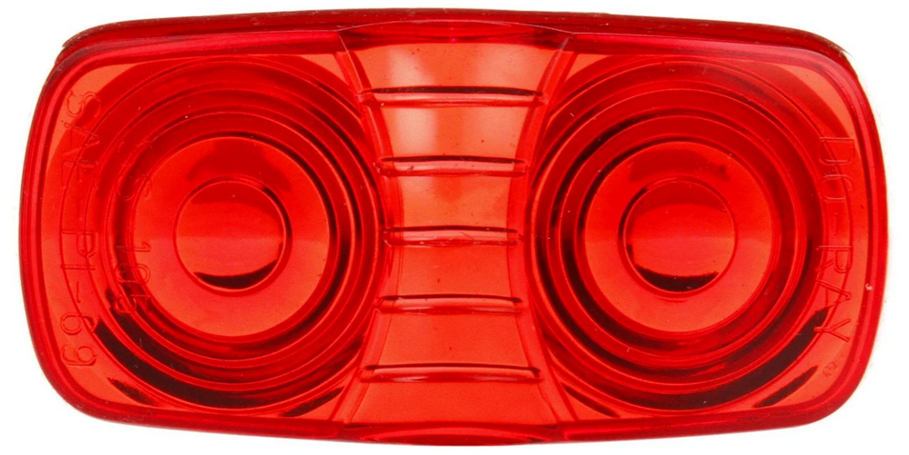 TRUCK-LITE - SS9006 - SIGNAL STAT RED LENS FOR M/C LIGHTS-1201 1203 1204